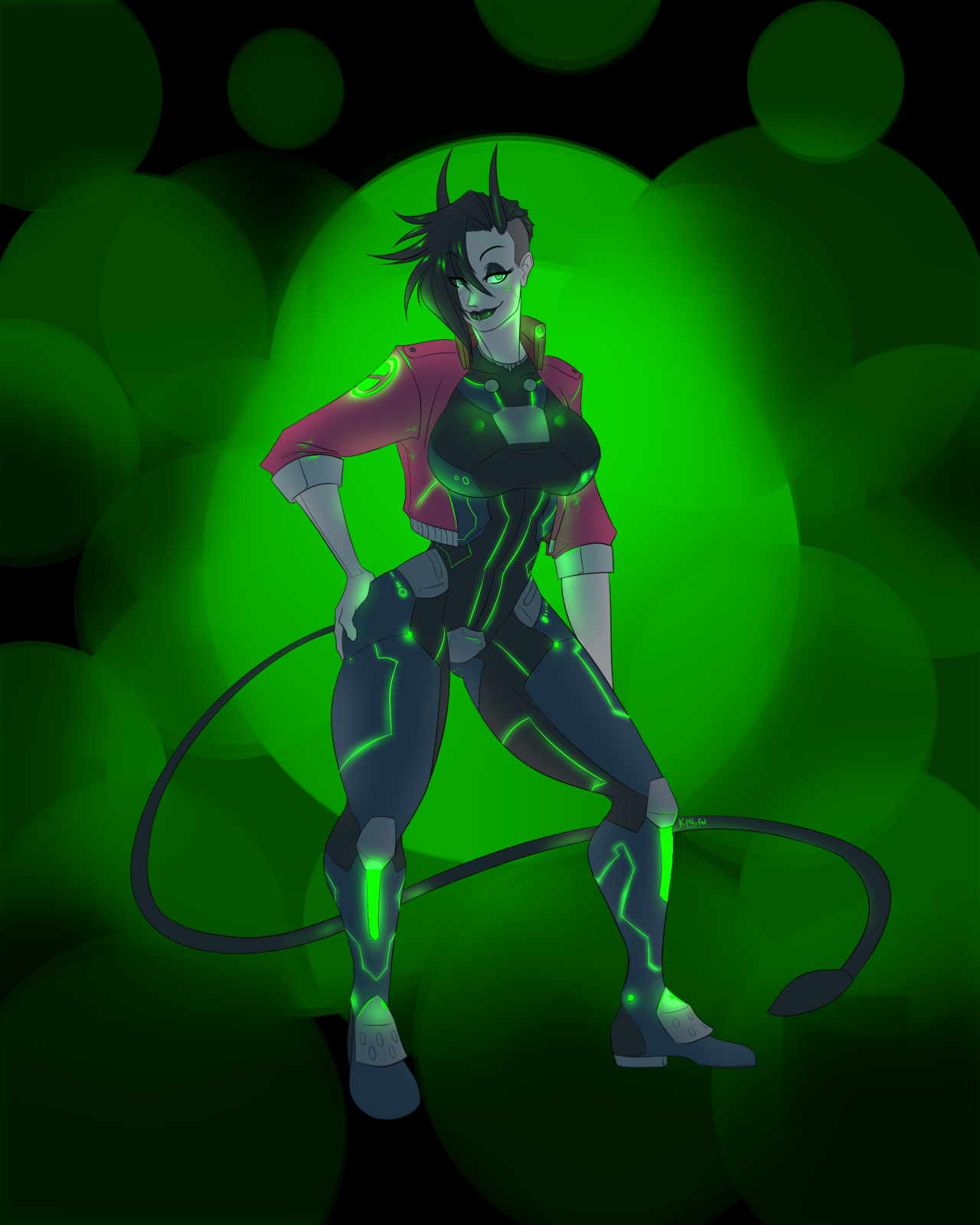 Garret2 plus desktop backgroundShade commission for The_Bandit