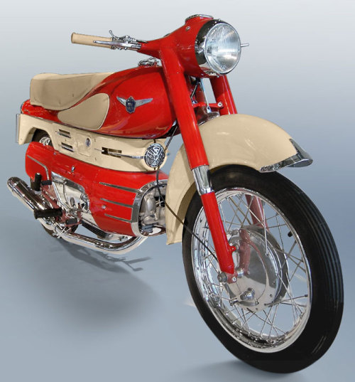 Alfredo Bianchi &amp; Mario Revelli di Beaumont, Chimera 175, 1956. By Aermacchi.