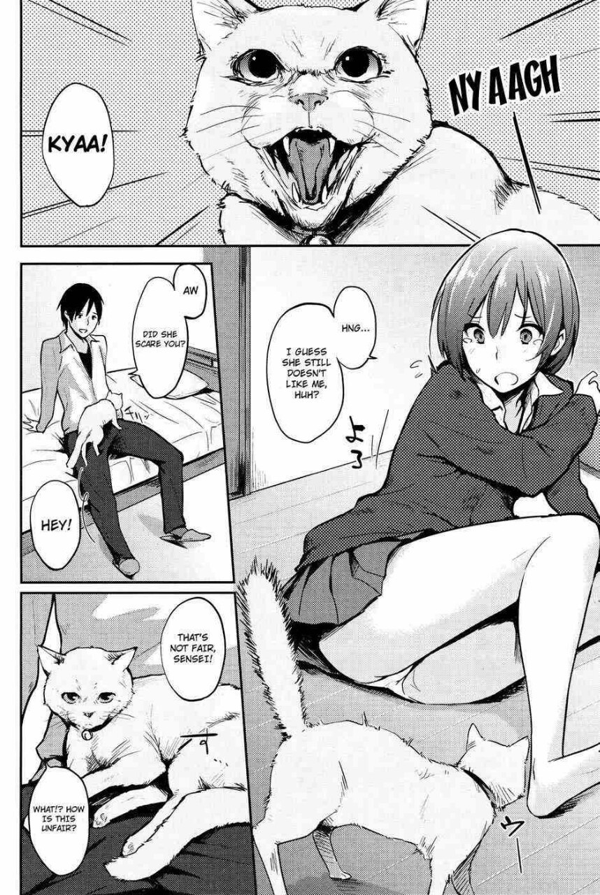 stayclassyhentai:  “Becoming your kitty cat” - ½ 
