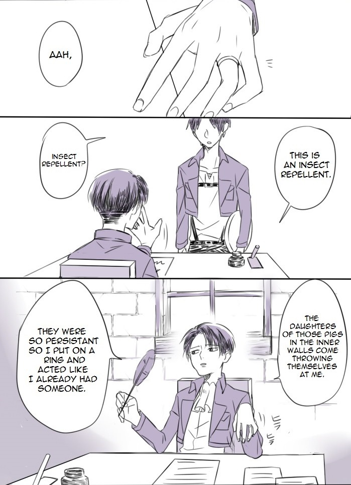 isolilili:  【リヴァエレ】指輪 by 緒乃Ring Happy birthday, Eren!! 