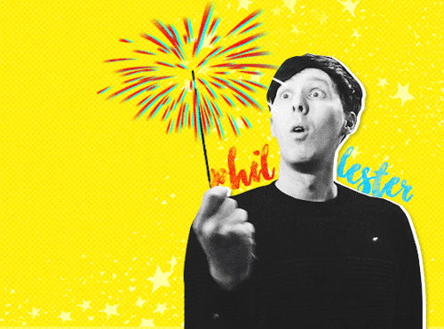 pseudophan:happy birthday phil! may your day be filled with dogs and happiness