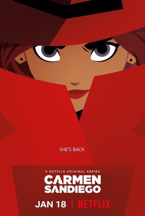Carmen Sandiego coming to Netflix? *hacks database* January 18!