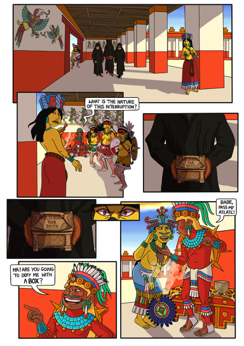 Sun King Tonatiuh - Issue 1 - Page 2It’s that time of the week again! Enjoy as the plot begins to un