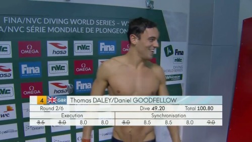 debriefed:  Sports Hotties: Tom Daley & Daniel Goodfellow at the Diving World Series 