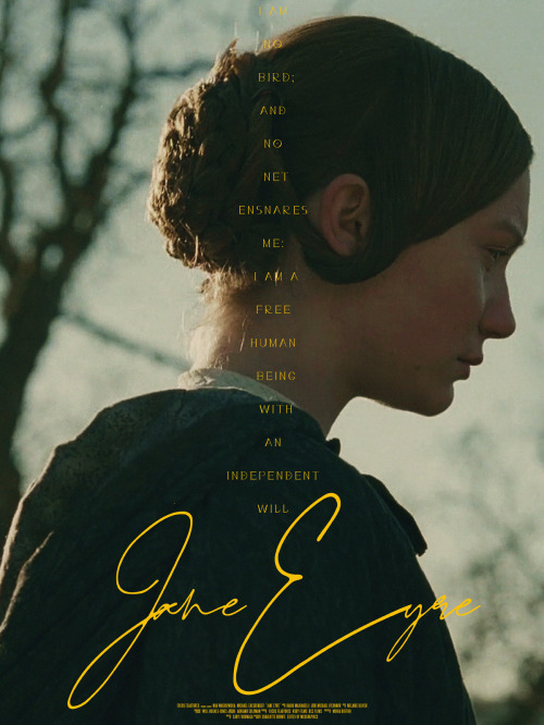 Jane Eyre (2011) Quote Poster Requested(you can find this poster on my store graphicdmstore)