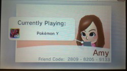 kingdenta:  I’m looking for more safari’s!! Here is my friend code! I’m looking for anyone with Dragon or Fairy (Spritzee please!!) Mine is FAIRY type with Spritzee and Kirlia, and  Floette. Just send me your friend code and ill add you back~ :)