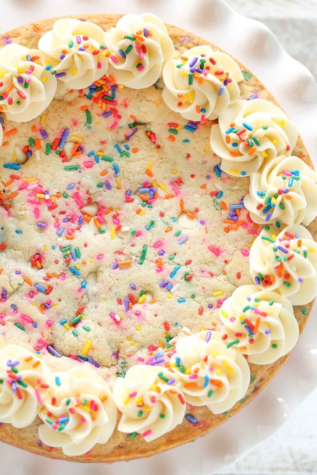 Really nice recipes. Every hour. — FUNFETTI SUGAR COOKIE CAKE Follow ...