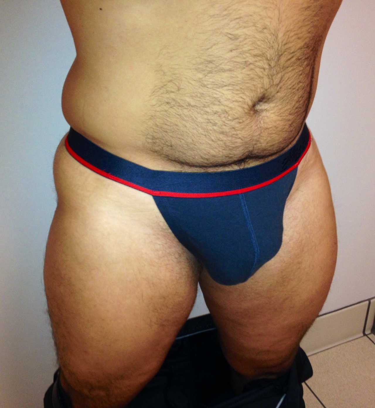 rwraith55:  Here are pics of my charcoal 2xist Sliq thong for Thong Thursdays! Enjoy