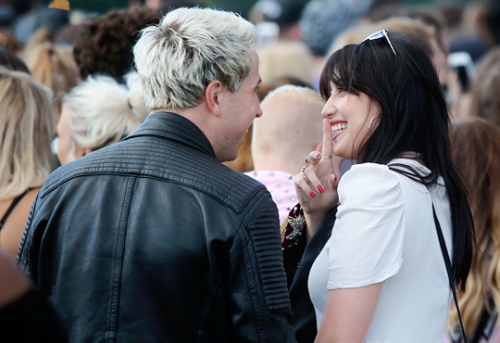 Nick Grimshaw and Daisy Lowe attend British Summer Time in Hyde Park, July 2nd.