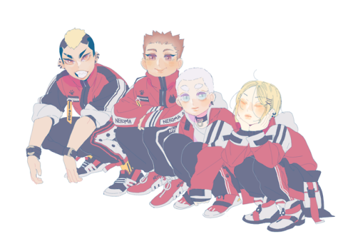 mookie000:  Nekoma brand chibis