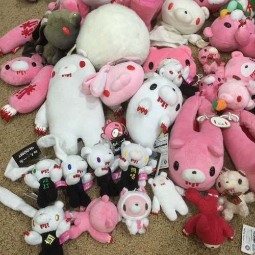 derpola:  Gloomy bear / All Purpose Rabbit fans anyone? All for sale XD Send inquires to Alpacasso@live.com PayPal only please & thank you! Shipping worldwide :D 