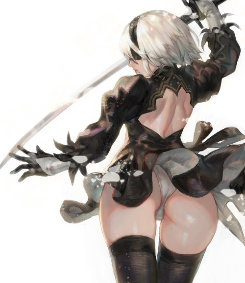 XXX yorha unit no. 2 type b (nier (series) and photo