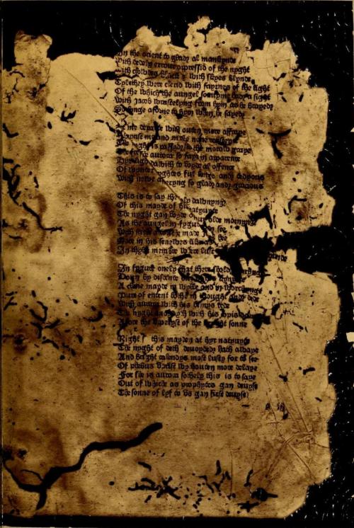 invisiblestories: Leaves of a ‘Caxton’ destroyed by bookworms (via gravellyrun)