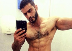 arabmenpits:  Akram: Hot stud from Jordan