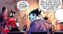 misterrockett:  chancellorsclarke:  i’ve been laughing at this for like five minutes   Joker needs more genuinely funny moments.