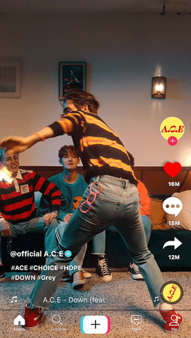 Kpopgerapitico:    에이스(A.c.e) - Down (Feat. Grey) M/V Teasers: Butts