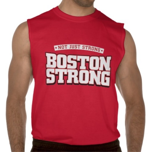 Not just strong. Boston Strong. Now in my Zazzle store.