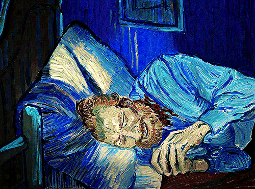 robertdowneys: But the sight of the stars always makes me dream… Loving Vincent (2017) dir. D