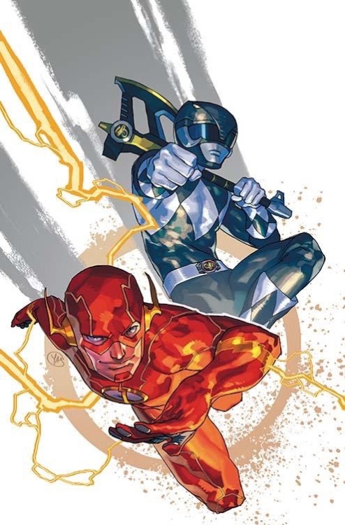 longlivethebat-universe:  Justice League/Power Rangers crossover variant covers
