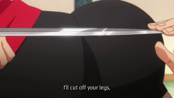 juppongatana:  me bullshitting my way out of trouble