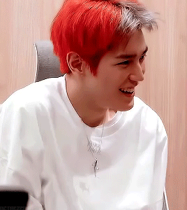 Nct My Heart Split In Half Just Like His Hair