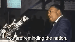 Porn photo berniesrevolution:Martin Luther King speaking