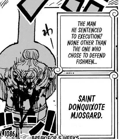 Donquixote Mjosgard 'One Piece': Saint Mjosgard, Explained