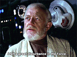 letitiawrights:A New Hope (1977) // The Force Awakens (2015)