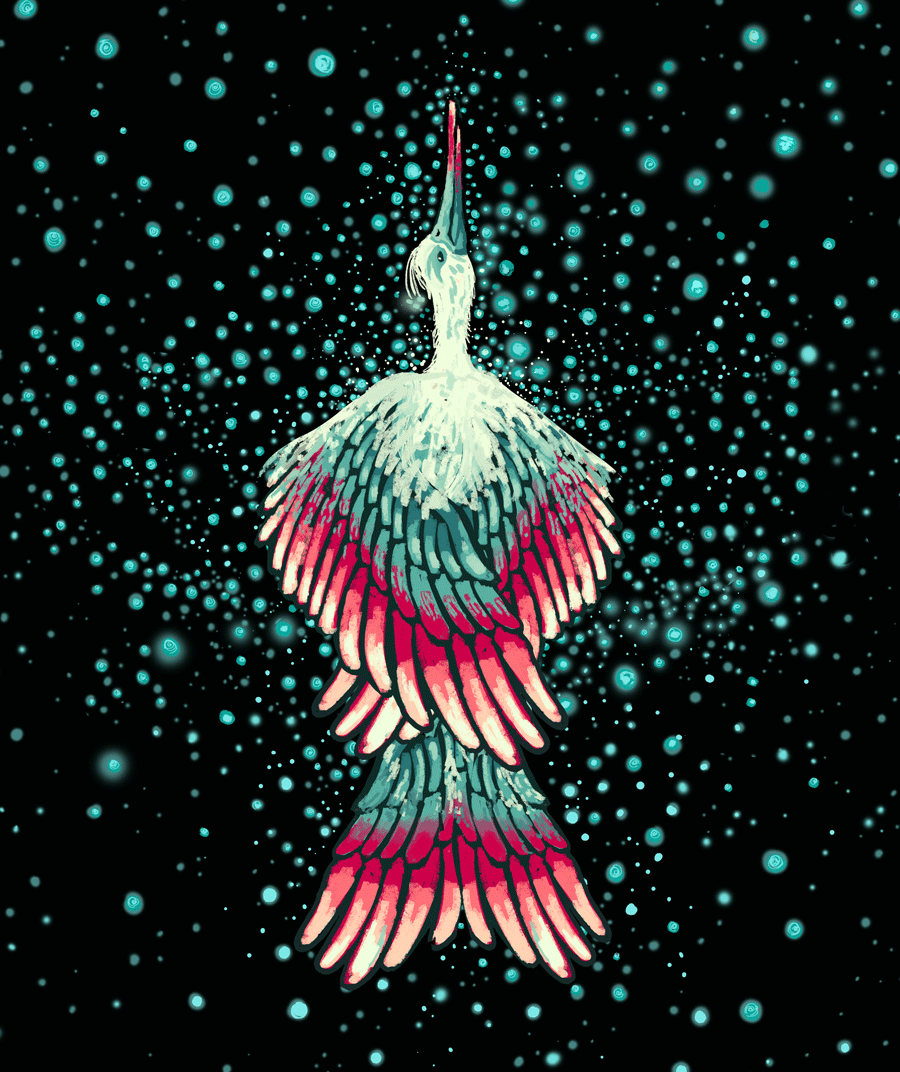 culturenlifestyle:Psychedelic Nature-Inspired Swirling Illustrations Are Animated