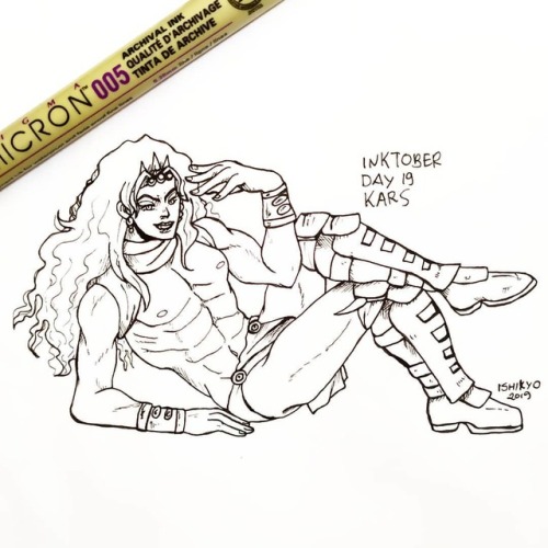 Inktober Day 19 - Kars #inktoberday19 #inktober2029 #kars #pillarmen #jojopart2 #jjbapart2 #jjba htt