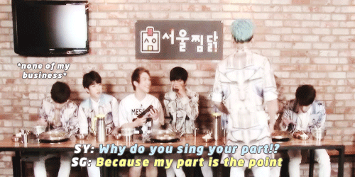 eteru:  Hoya looks so done with gyuyeol’s shit, and then there’s Kim Myungsoo…