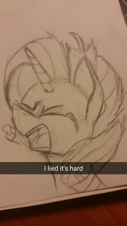 allyclaw:I know Rarity I know D:  Being silly with snapchat :3x3! D’aww, poor Rarara~