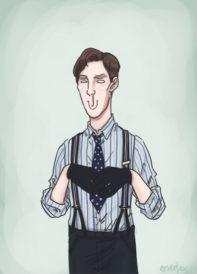 enerjax:  Benedict as Alan Turing doing the thing :B