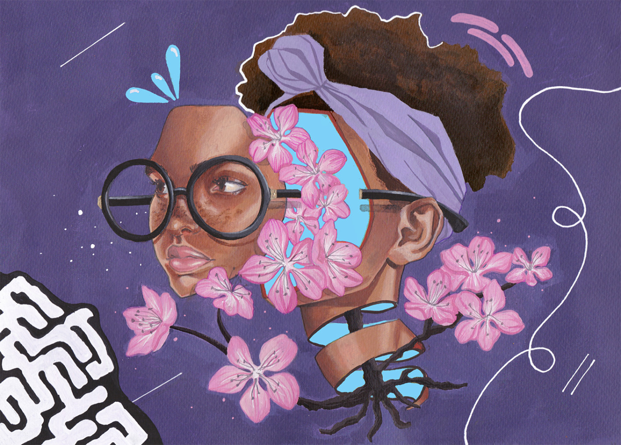 play-the-game:  sydnijai:  bdubart:  “Don’t Hide It”  This is beautiful  Dope