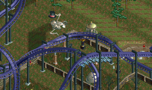 never-obsolete:RollerCoaster Tycoon: Loopy Landscapes (2000)