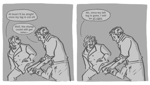 thegoodthebadandtheart: anon said: what about macca/blanky and making each other laugh with awful da