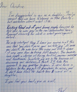 befree-fashion:  lasfloresdemayo:  prezidentekifu:  tyleroakley:  &ldquo;Grandfather Writes Letter To His Daughter After She Kicks Out His Gay Grandson&rdquo;  Deep  Fuck. Got to my heart  So much respect for him 