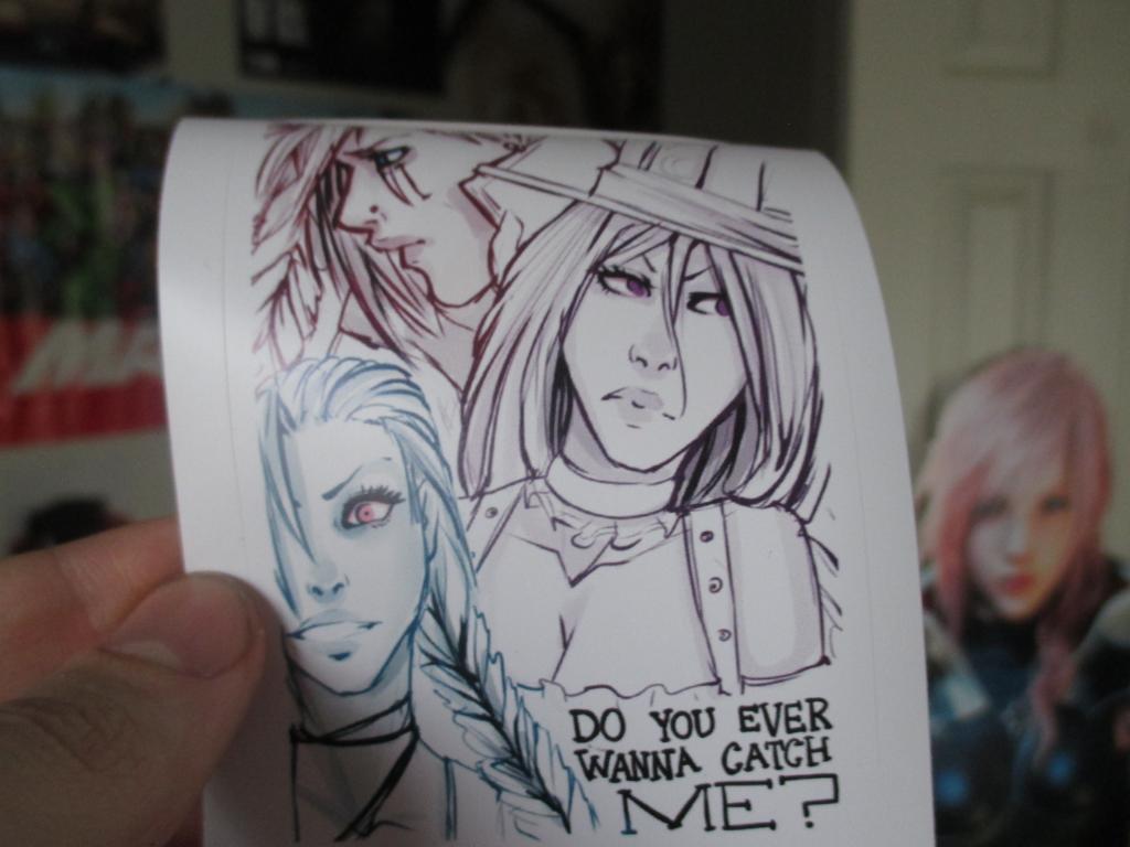 A few photos of stuff that lovely people bought from my store: http://www.redbubble.com/people/ikeshop/shop
