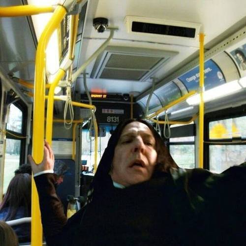 yelled:  when the bus driver suddenly hits the brakes  