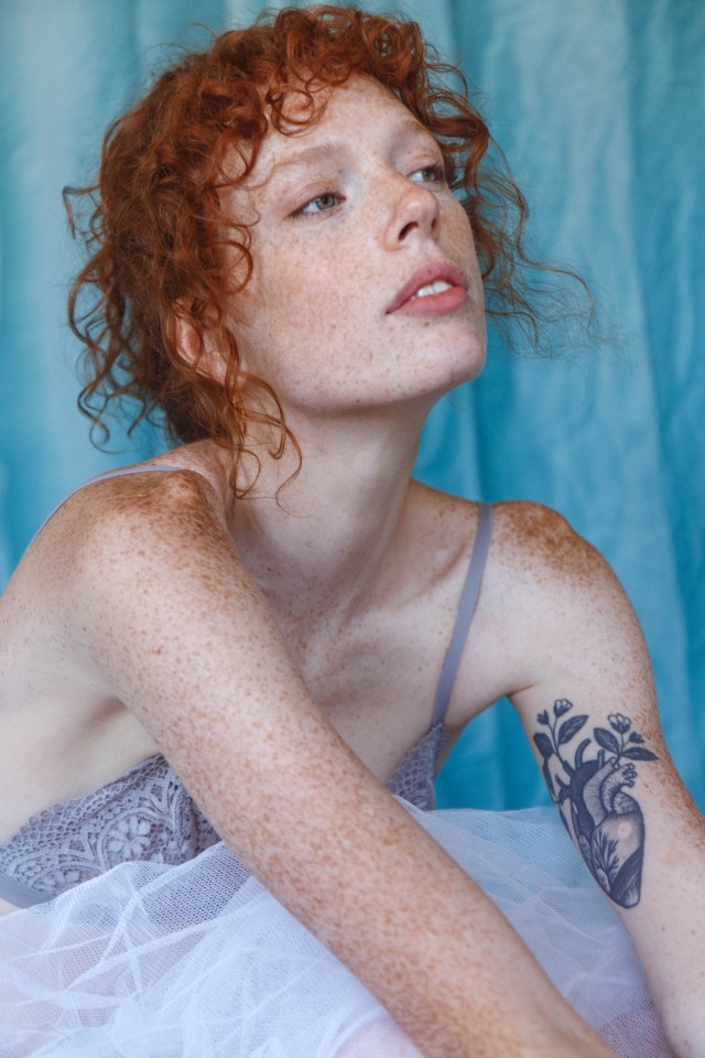 Redhead Woman Curly Hair Tumblr
