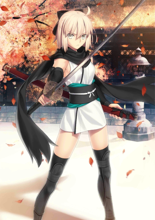 rockxas-alter:  Okita’s card art from FGO. adult photos