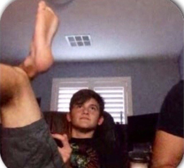 mypetteenboys:  Brandon’s big salty, smelly teen boy feet