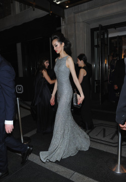 celebritiesofcolor:Fei Fei Sun arrives at