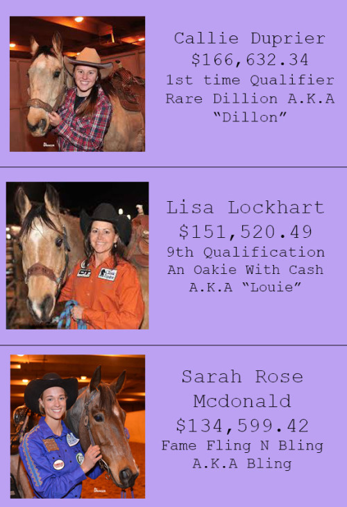 NFR eve 2015 ladies!  Here’s the very basic need to know of this year’s top competitors.  I may have