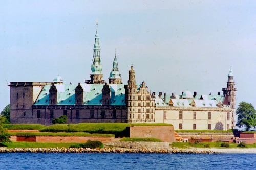 Helsingør (Elsinore in Shakespeare’s Hamlet), Denmark, 1972.Thanks to Shakespeare, Helsingør i