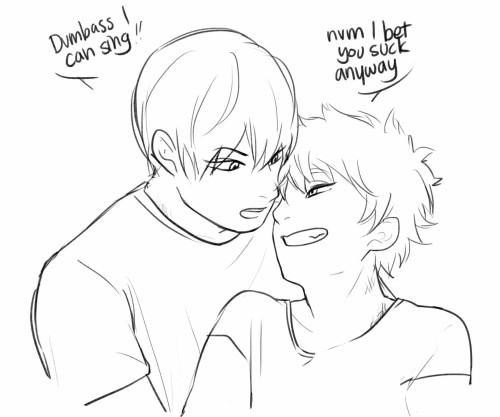 noranb: Have some sappy post-make out kagehinas╰(・∇・╰)