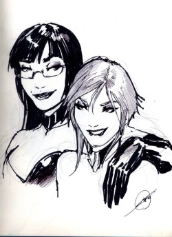 comicbookwomen:  Ally and Lisa from Sunstone by Stjepan Sejic