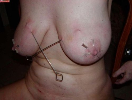 painsain:  Skewered tits. adult photos