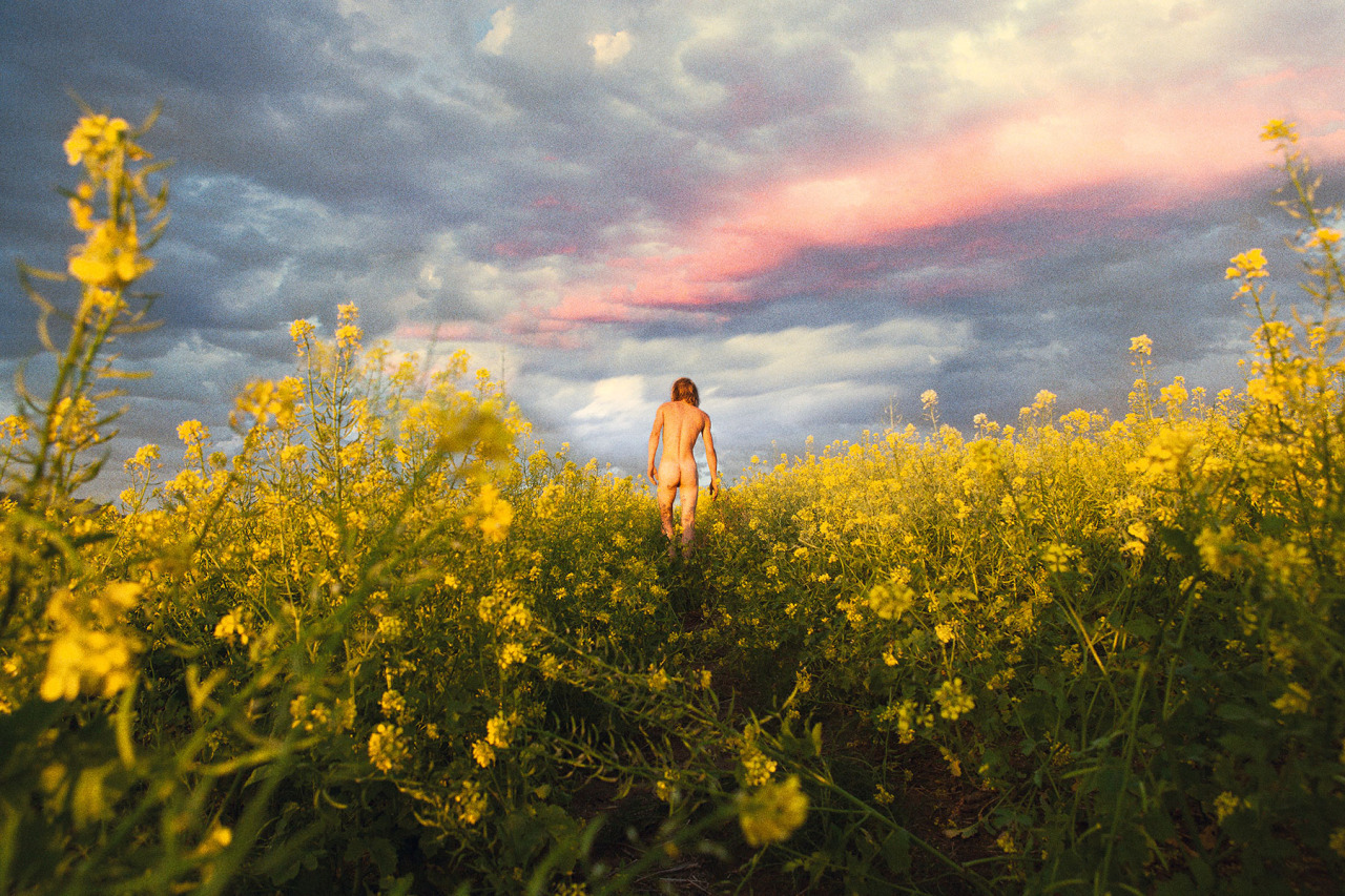 flashofgod:  Ryan McGinley, Mustard Meadow, 2013.
