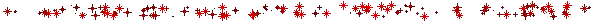 red sparkles